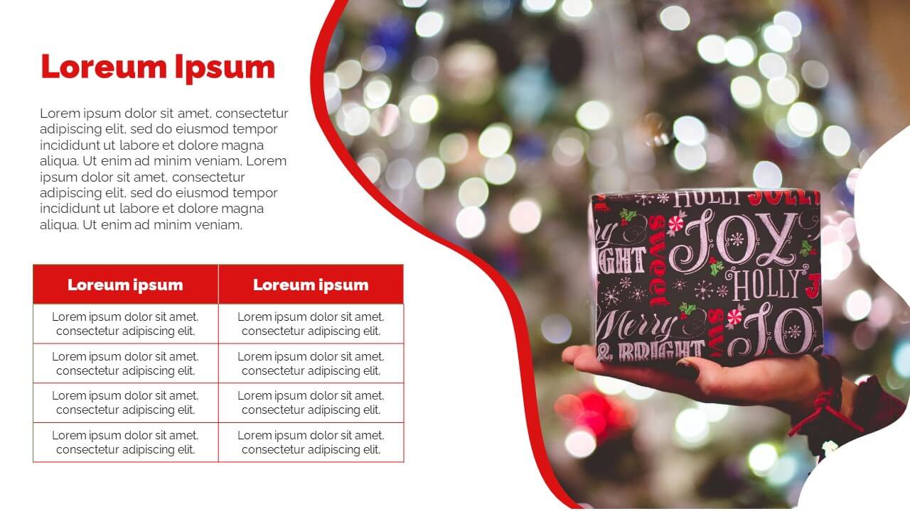 Modern Christmas Powerpoint template - Image 11